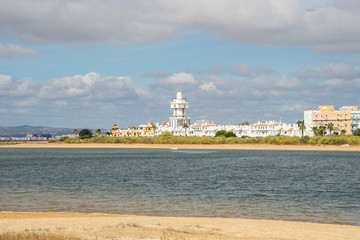 Fototapeta premium View towards Isla Cristina