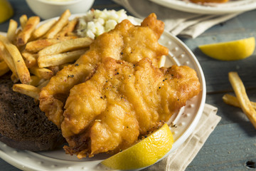 Homemade Beer Battered Fish Fry