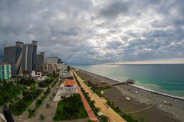 Batumi city view in Georgia
