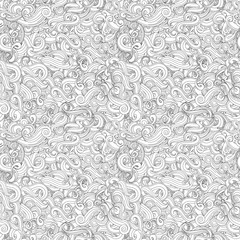 Wave vector seamless pattern. Curves. Nice pattern model