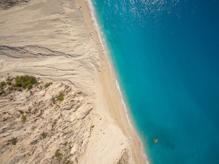 Lefkada island aerial photo