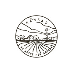 Kansas Farm Field