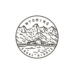 Wyoming. Rocky Mountains.