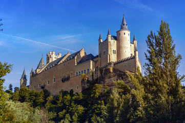 Obraz premium Alcázar de Segovia, España