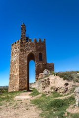 Torre La Martina en Ayllón, Segovia, España