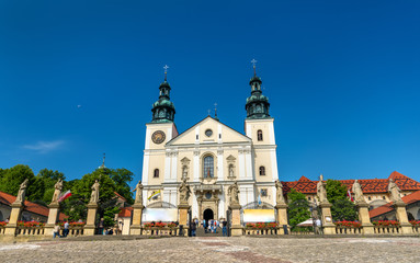 Obraz premium Monastery of Kalwaria Zebrzydowska, a UNESCO world heritage site in Poland