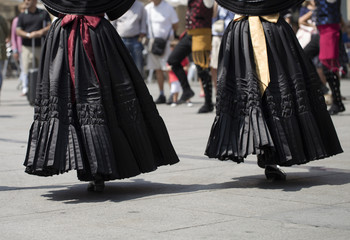 Spanish traditional dance group