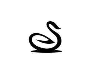 Obraz premium Swan logo