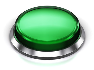 Green round button