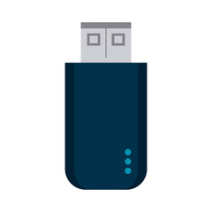 usb drive icon image vector illustration design 