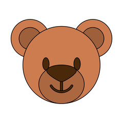 teddy bear icon image vector illustration design 