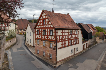 Street in Cadolsburg, Germany
