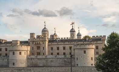 Fototapeta na wymiar The Tower of London in England