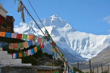 Cercles muraux Everest L& 39 Everest vu du Tibet
