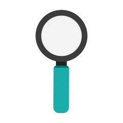 magnifying glass icon image vector illustration design 