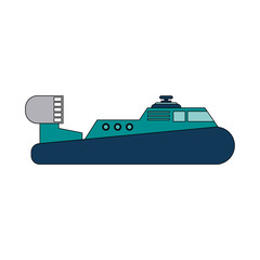 motor boat icon image vector illustration design 