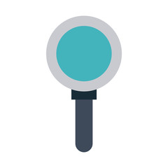 magnifying glass icon image vector illustration design 