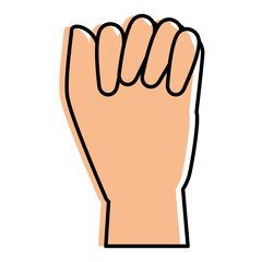 hand human fist icon