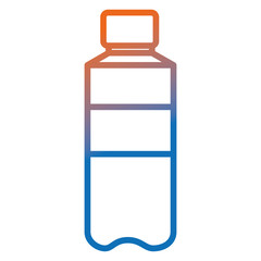 plastic bottle isolated icon