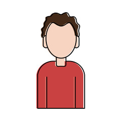 man avatar icon image vector illustration design 