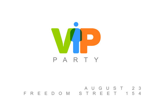 VIP Party Invitation or Flyer Layout 1