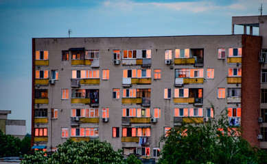 Burning reflections