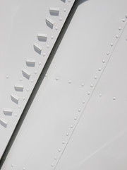 Fototapeta premium Fighter jet rivets