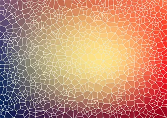 Selbstklebende Fototapeten Graphische Druck Abstract background with voronoi geometric shapes  © igor_shmel