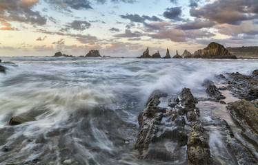 Playa de Gueirúa,Asturias