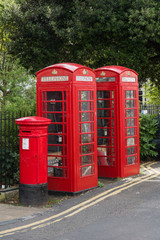Telephone box, UK, England, Great Britain