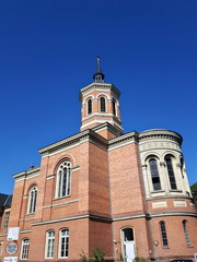 Fototapeta na wymiar Kirche auf dem ehemaligen LVR-Gelände Bonn