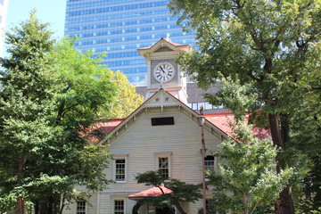 Sapporo Clock Tower . Sapporo . Hokkaido . Japan 