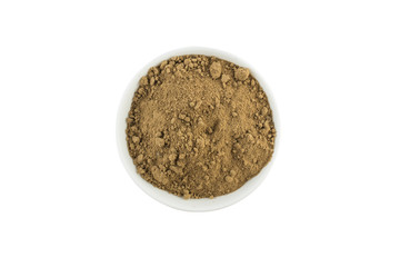 Brown Sugar. Mascavo in a bowl