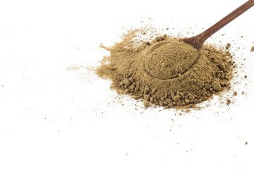 Mascavo Brown Sugar in a spoon