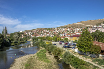 Macedonia - Veles city - Vardar river