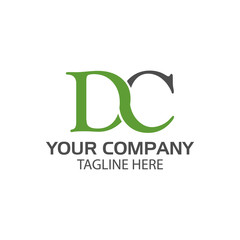 Creative Letter D and C logo design