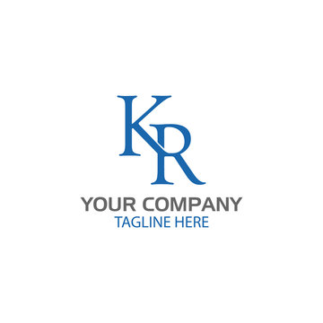 Creative Letter K And R Logo Design