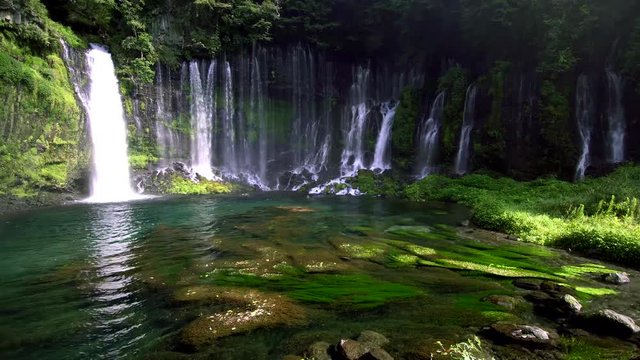 静岡県富士宮市／白糸の滝