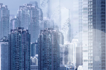 Obraz premium City abstract background.