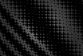 Fototapeta premium Carbone texture - graphite background. Matériaux - Fibre de Carbone. Textile background with fine stripes