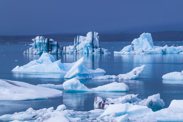 Fototapeta na wymiar ice at Jokulsarlon Glacial lagoon, Iceland