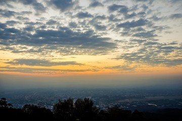 Sunrise and sunset at different times and full of natural beauty.