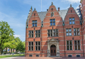 Facade of the Landschaftshaus building in Aurich