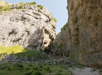 Gordale Scar waterfall