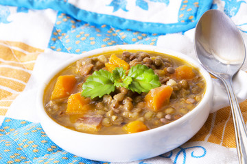 tasty lentil stew