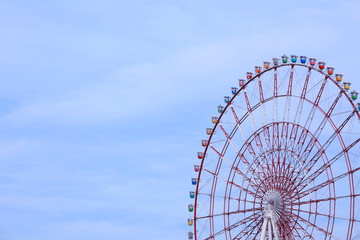 青空と観覧車