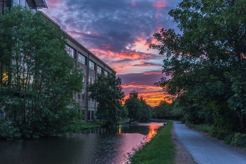 Old mill on canal © Michael Garner
