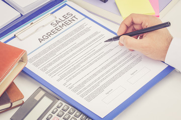 SALES AGREEMENT CONCEPT