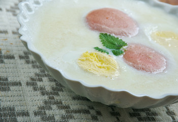 Polish Sour rye soup