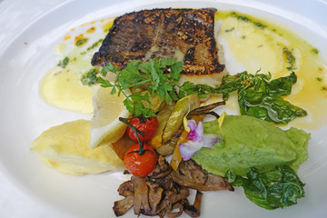 dos de poisson grillé